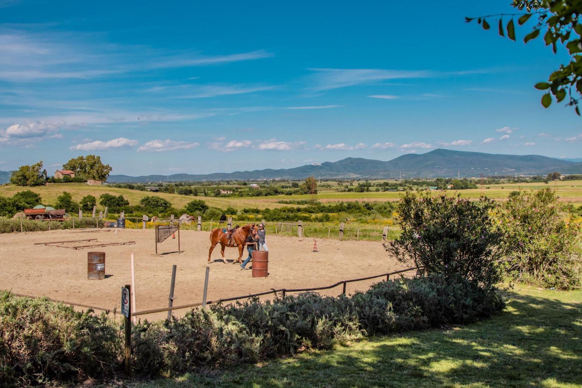 Agriturismo Bio Podere Doganelle Giuncarico Exterior foto